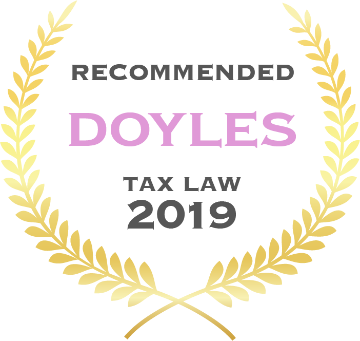 Recommended as a tax firm by Doyles Guide 2019
